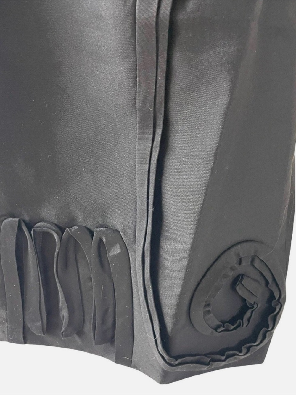 leifsdottir Black Strapless Dress with Sculpted Detailing,sz 4 - Picture 9 of 9